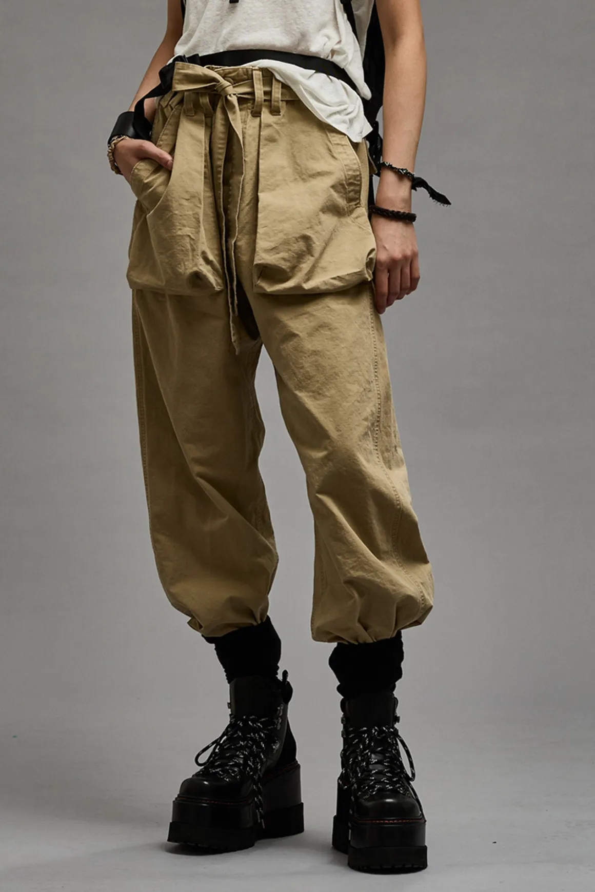 Women R13 Pants & Shorts*BELTED UTILITY PANT - RIPSTOP