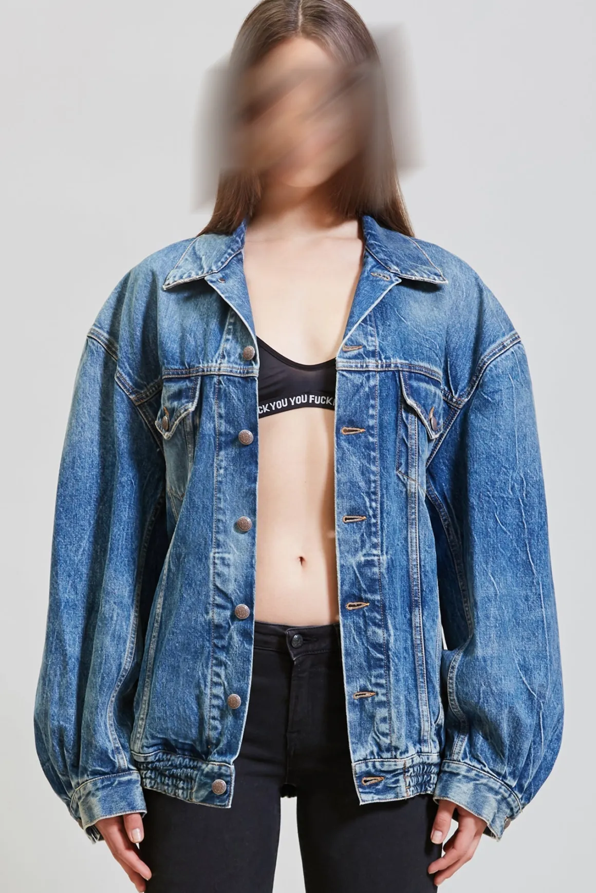 Women R13 Jackets & Coats*CINCHED WAIST DENIM TRUCKER -