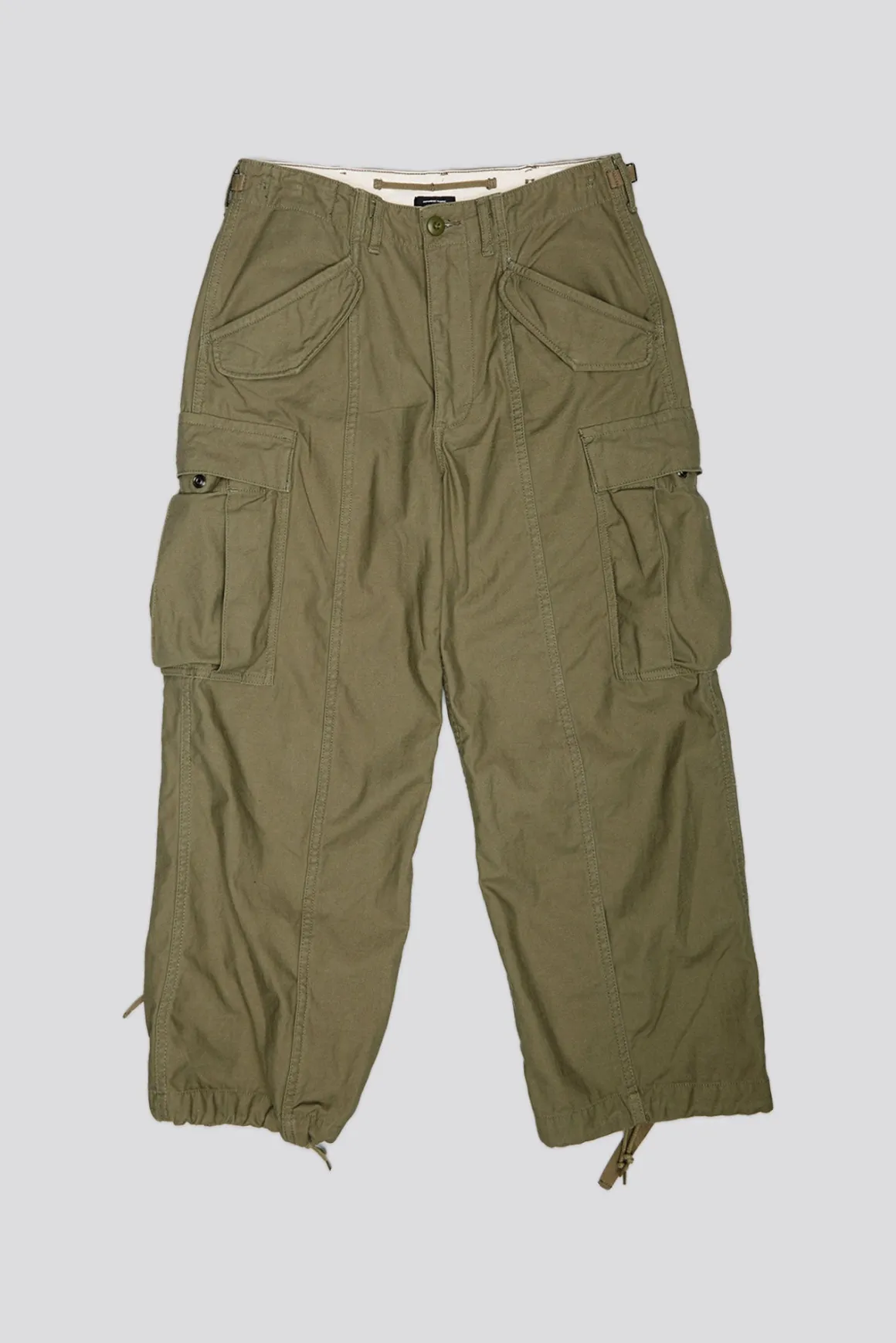 Women R13 Pants & Shorts*CROPPED CARGO - VINTAGE OLIVE DRAB