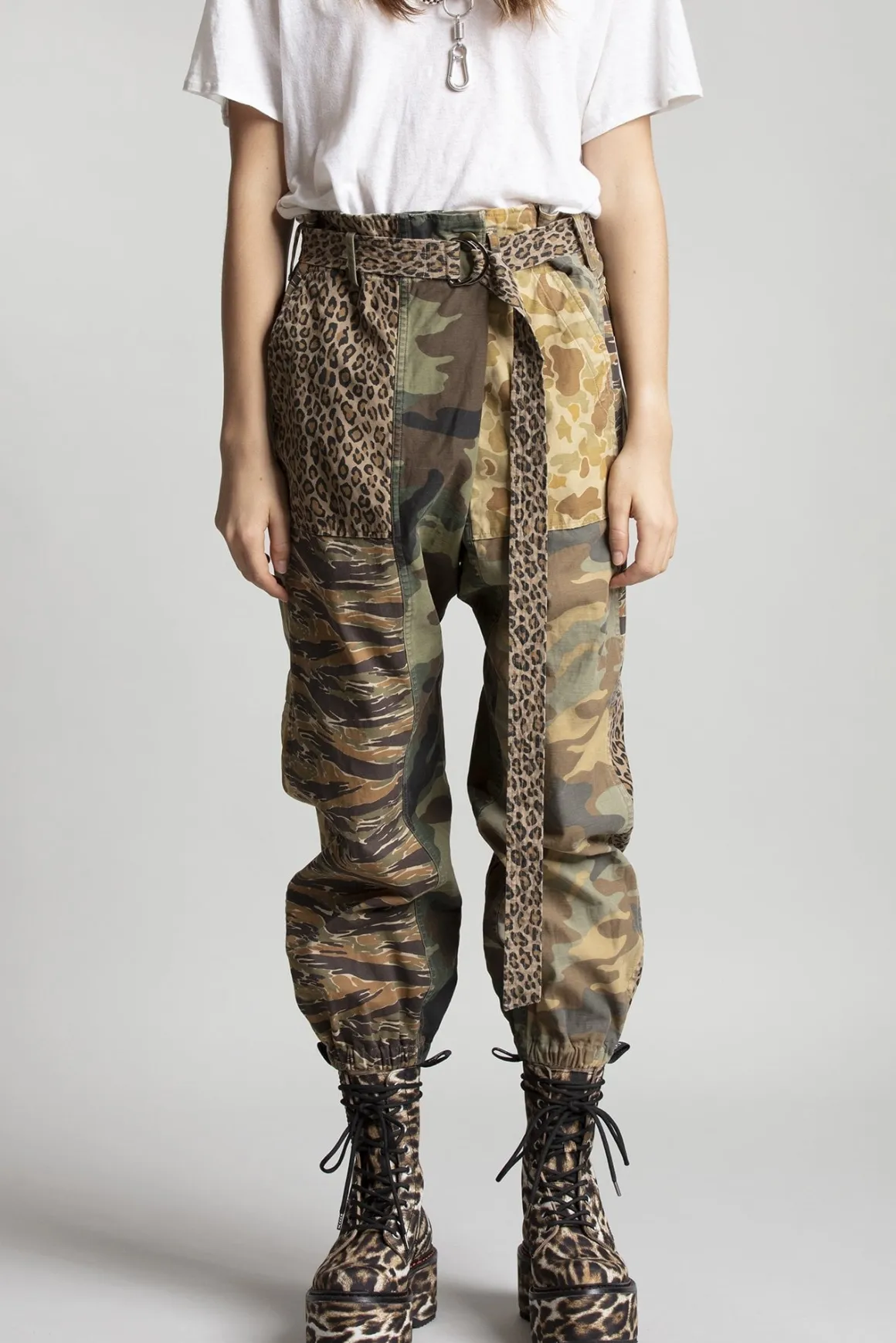 Women R13 Pants & Shorts*CROSSOVER UTILITY DROP PANT - MULTI CAMO