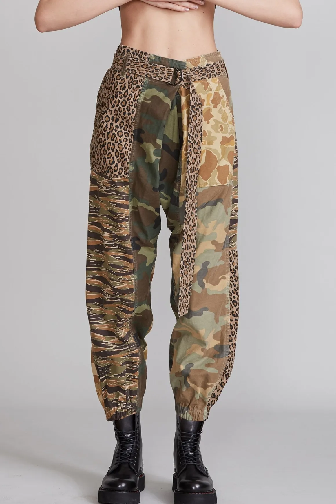 Women R13 Pants & Shorts*CROSSOVER UTILITY DROP PANT - MULTI CAMO