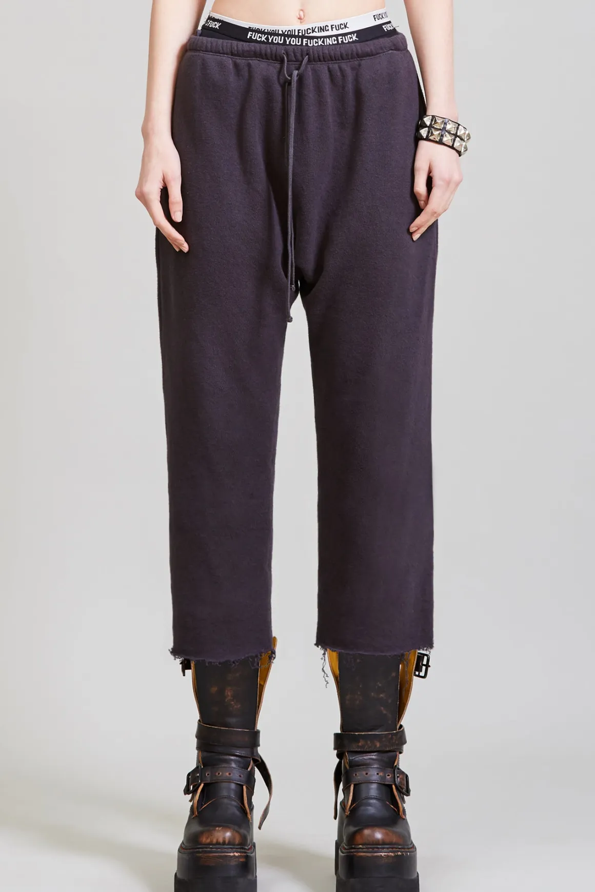 Women R13 Pants & Shorts*FIELD SWEATPANT - VINTAGE BLACK