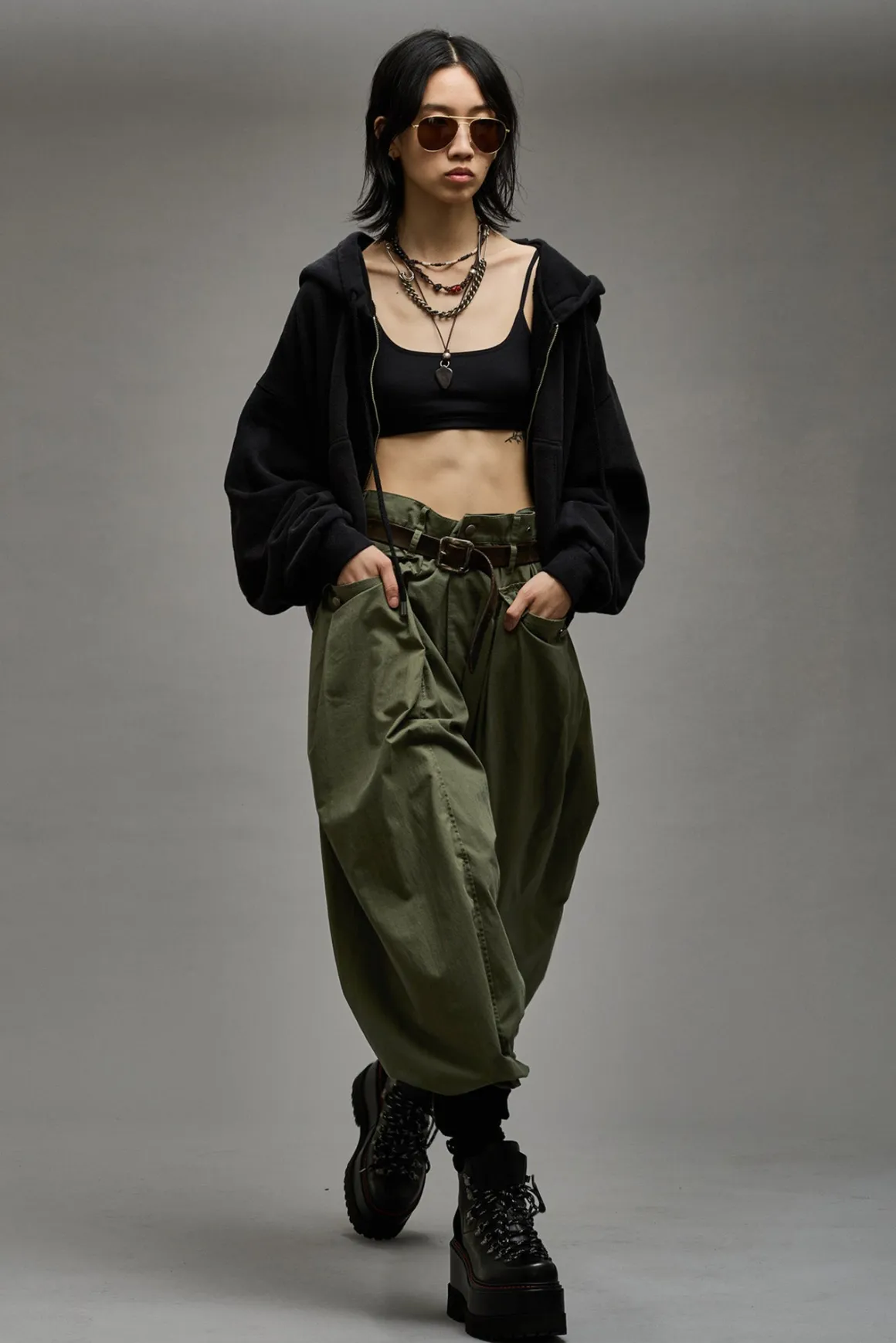 Women R13 Pants & Shorts*JESSE ARMY PANT - RIPSTOP