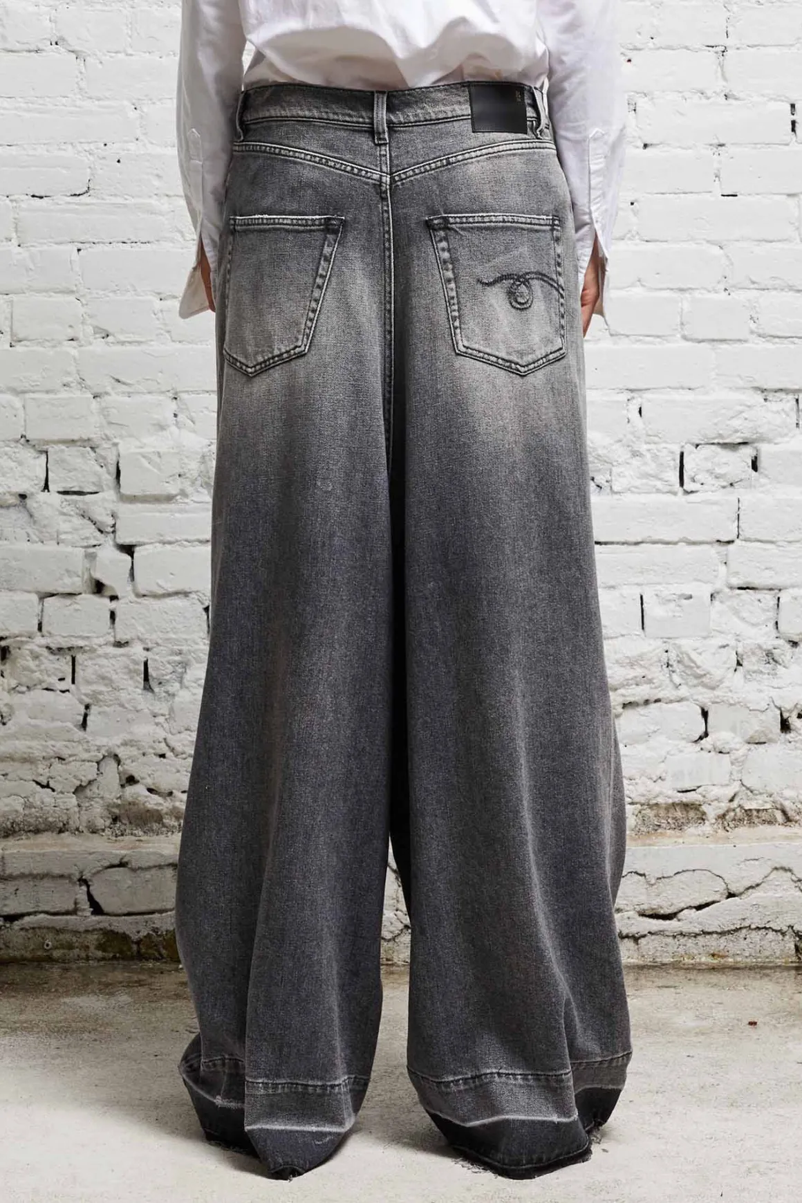 Women R13 Drop*JESSE JEAN - VINTAGE GREY