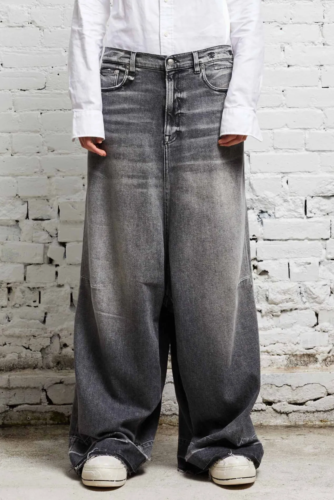 Women R13 Drop*JESSE JEAN - VINTAGE GREY