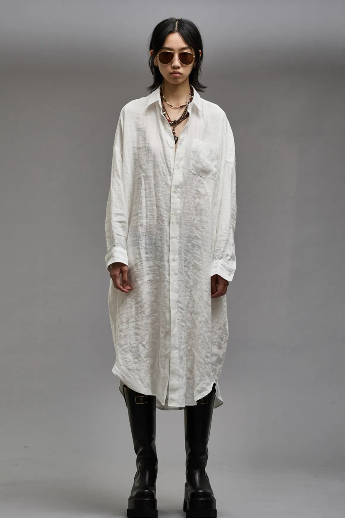 Women R13 Tops*JUMBO SHIRTDRESS -