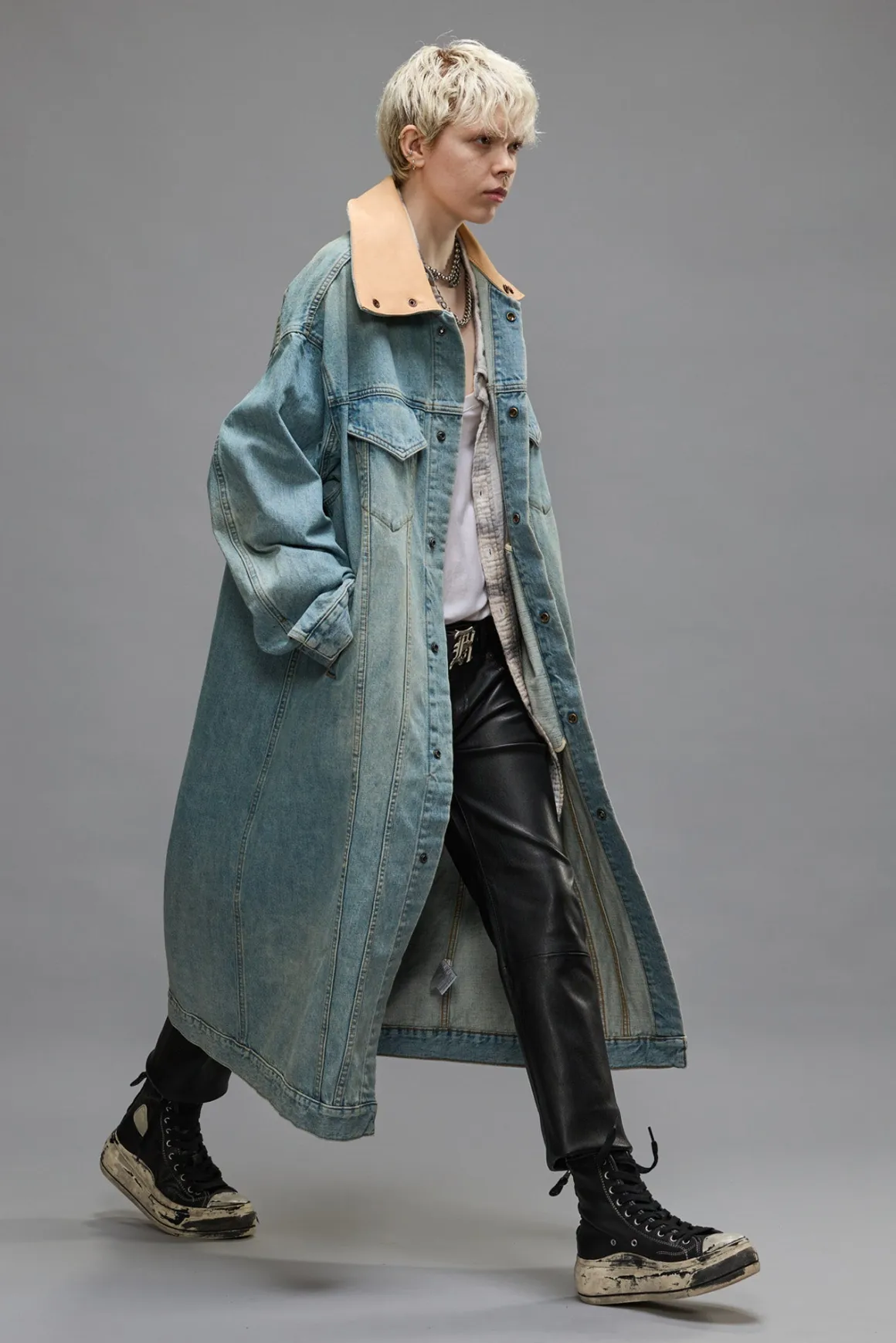 Women R13 Jackets & Coats*KAT TRUCKER COAT - CORBET BLUE