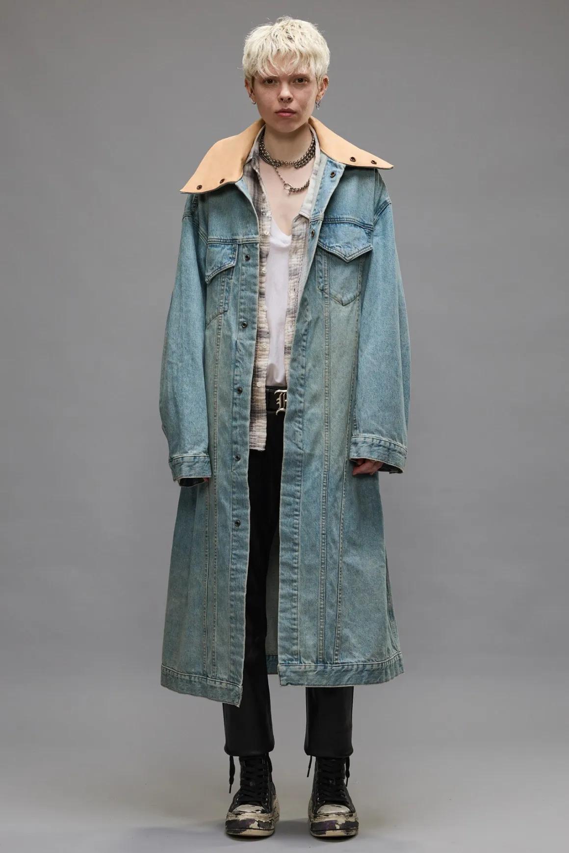 Women R13 Jackets & Coats*KAT TRUCKER COAT - CORBET BLUE