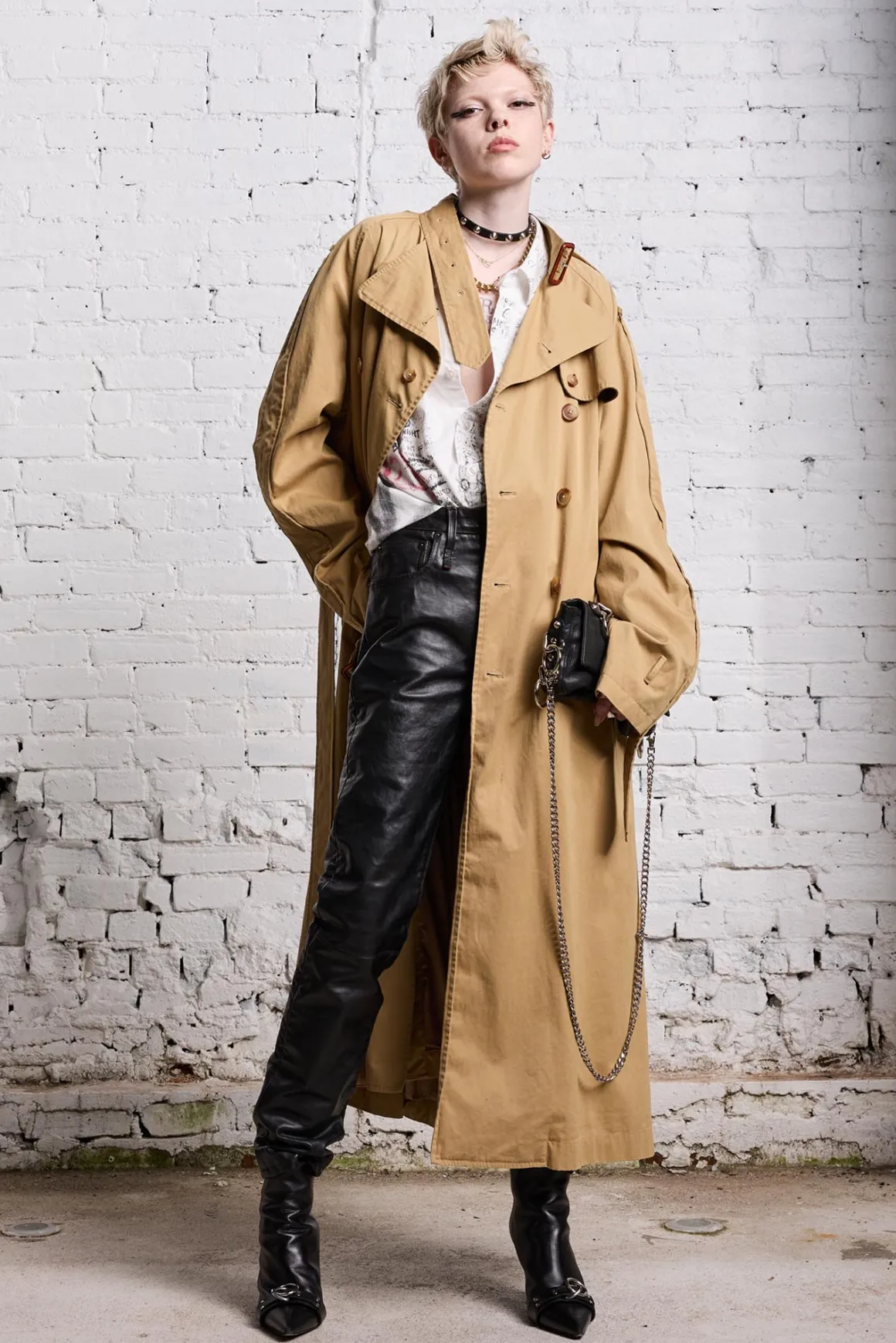 Women R13 Jackets & Coats*OVERSIZED DECONSTRUCTED TRENCH COAT -