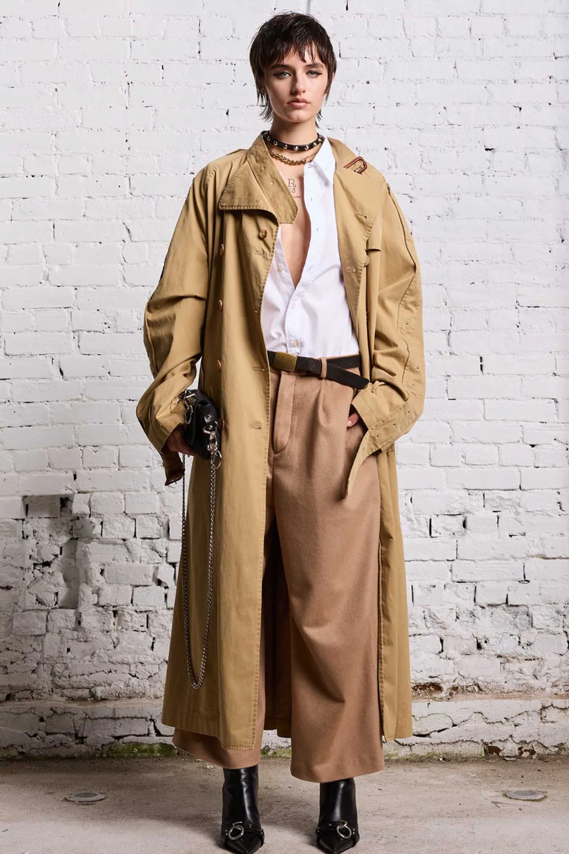 Women R13 Jackets & Coats*OVERSIZED DECONSTRUCTED TRENCH COAT -