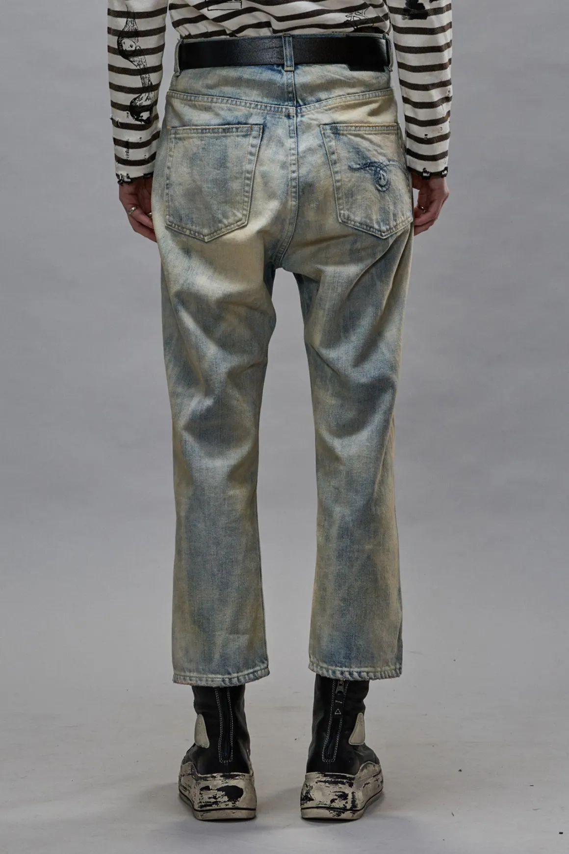 Women R13 Drop*TAILORED DROP - VINTAGE ASH BLUE