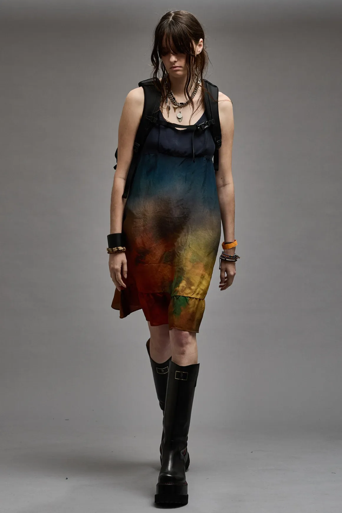 Women R13 Dresses & Skirts*TANK SLIP - TIE-DYE PRINT